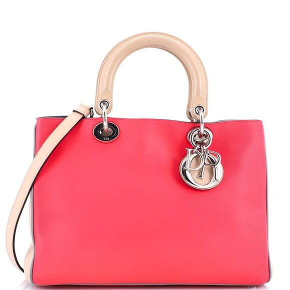 Christian Dior Diorissimo Tote Smooth Calfskin Medium Multicolor - Picture 1 of 6